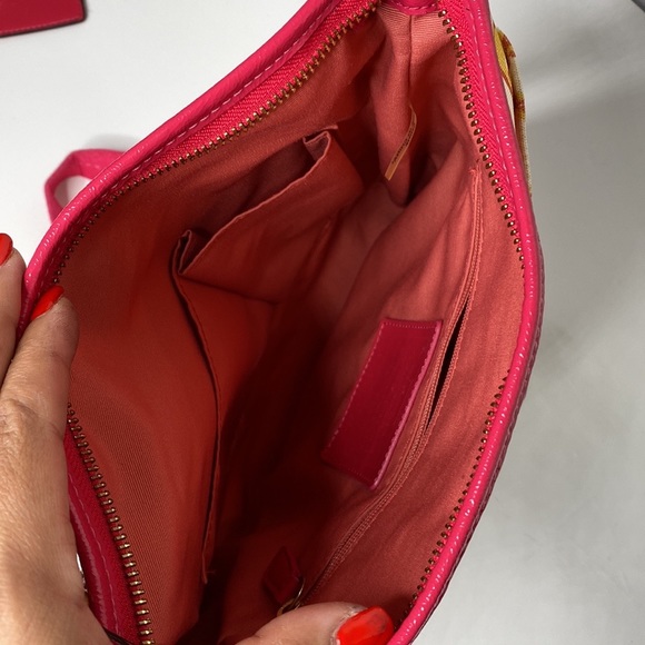 Authentic coach bag and wallet multicoloured canvas - Picture 6 of 14